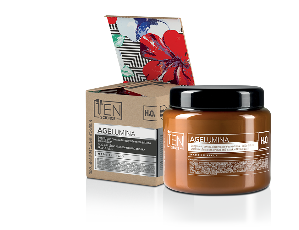TEN AGE LUMINA Doble uso crema limpiadora y mascarilla piel de luz