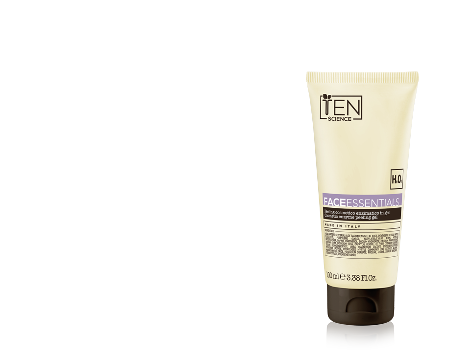 Peeling cosmético enzimático en gel